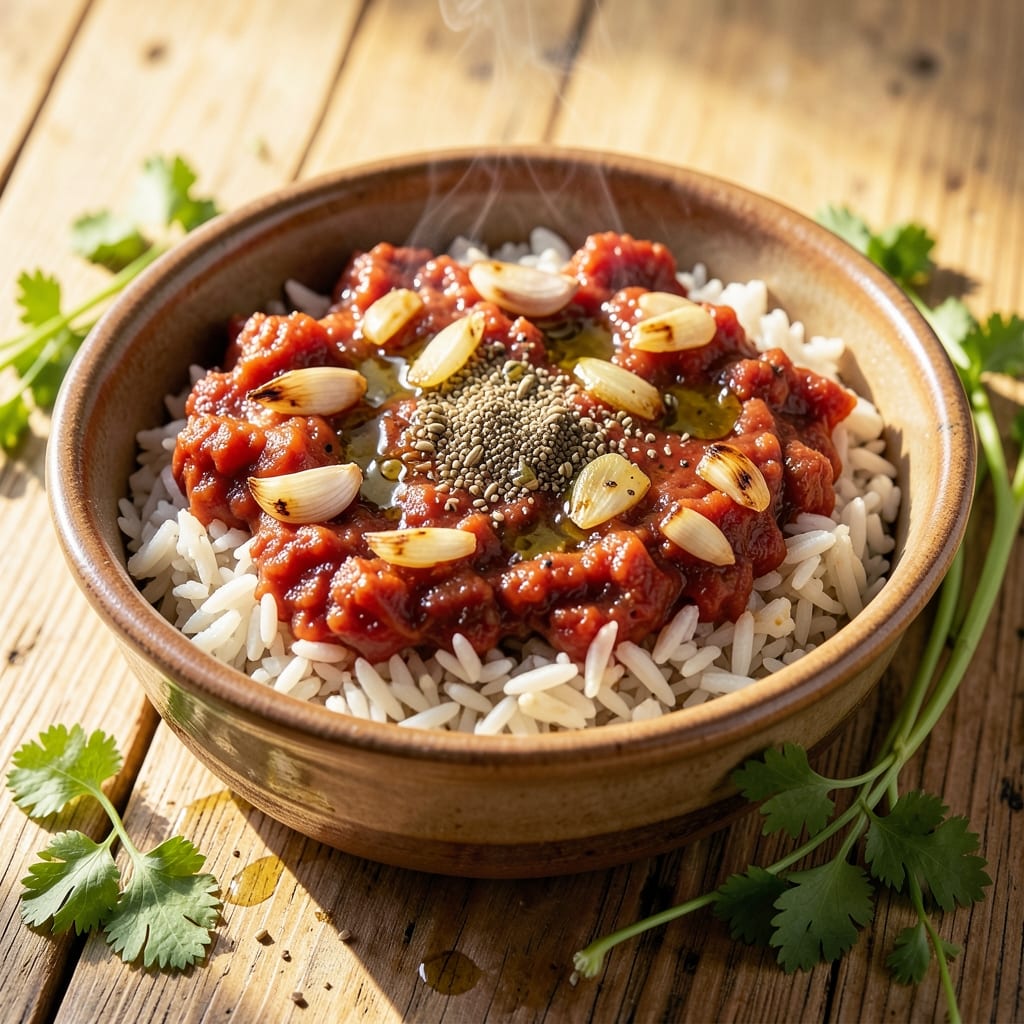 Arabic Red Rice Recipe: Saffron-Infused Spice Bomb in One Pot