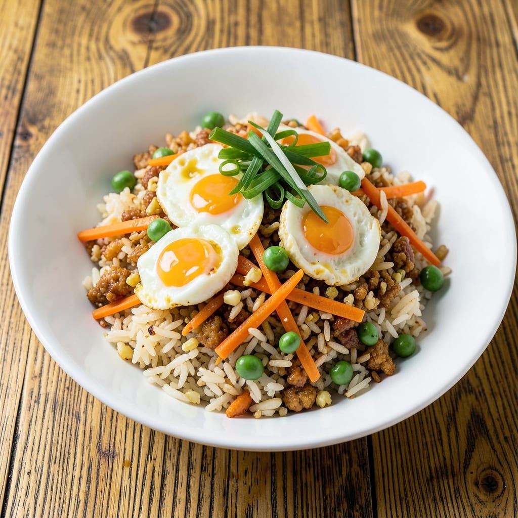 American Chinese Fried Rice Recipe: Eggy Threads and Wok-Hei Smoke in Every Grain