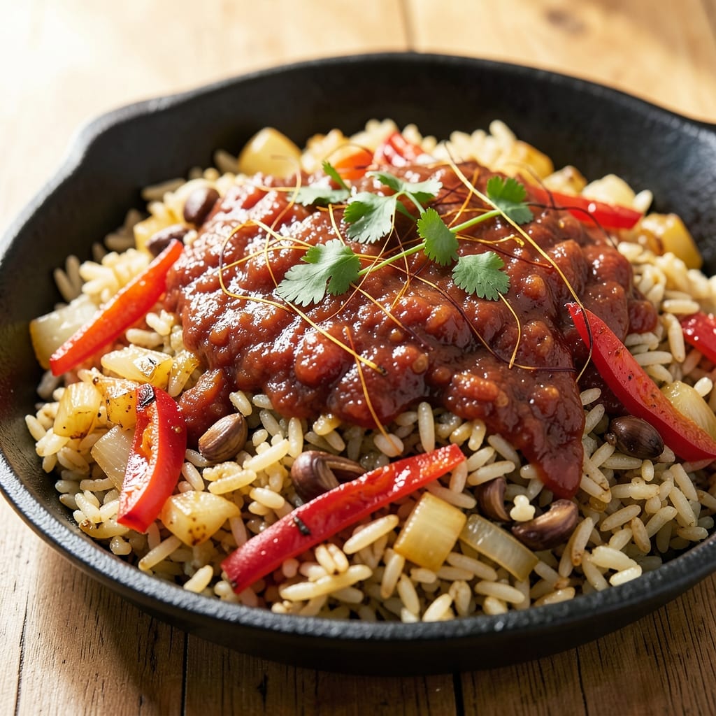 Alton Brown's Spanish Rice Recipe: Smoky Saffron and Toasted Aromatics in One Pot