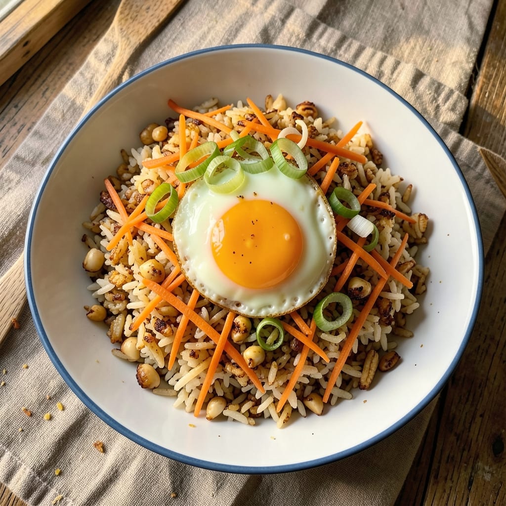 1 Cup Fried Rice Recipe: Eggy Richness and Toasted Aromatics in One Pan