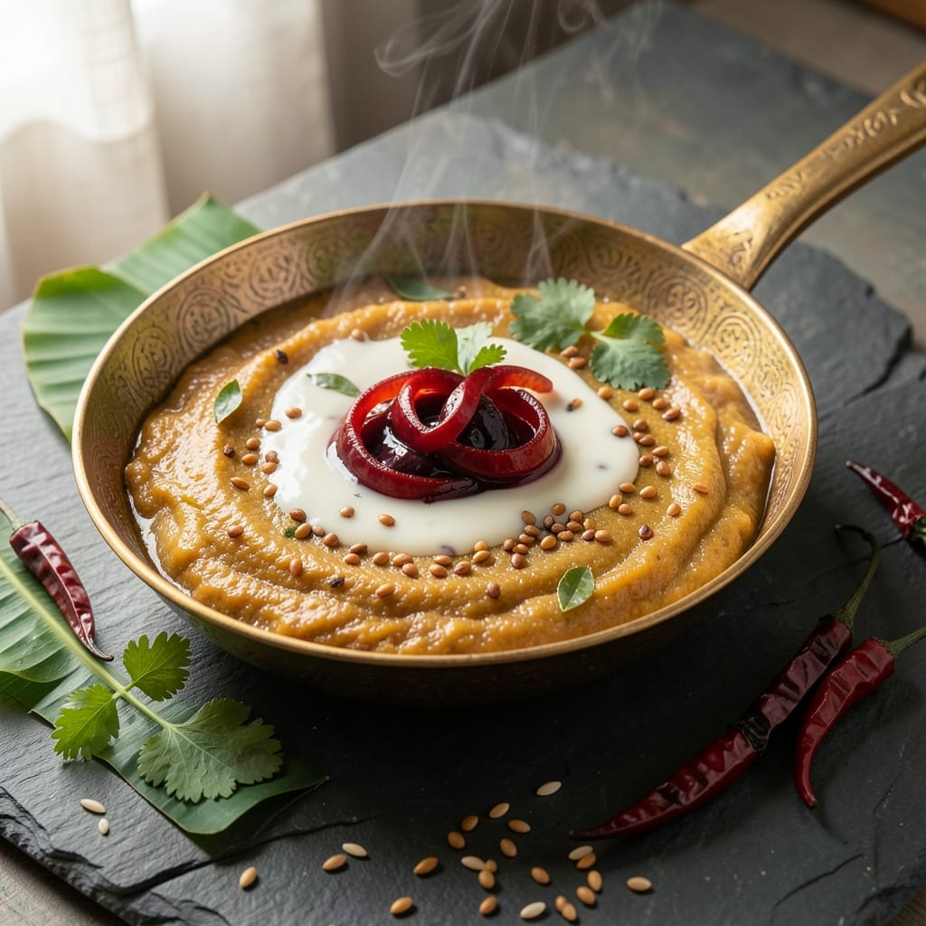 Adhirasam Recipe With Rice Flour: Toasted Spice and Tamarind Velvety Porridge