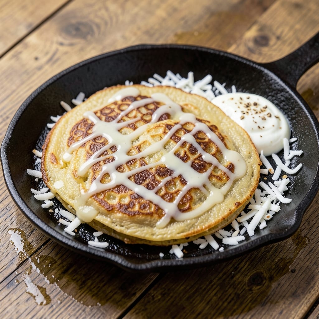 Appam Recipe With Cooked Rice: Lacy Coconut Pancakes Crispy at the Edges