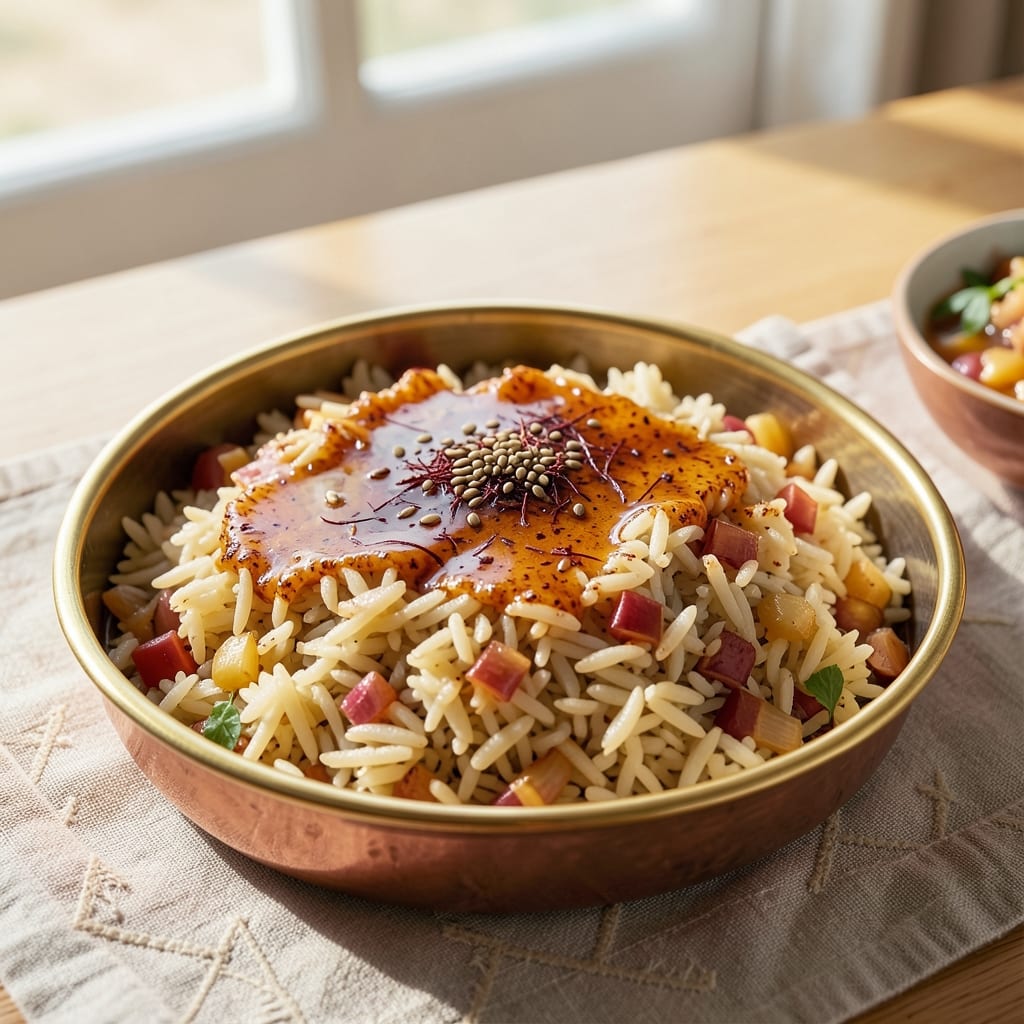 Arabian Rice Recipe: Fragrant Saffron and Toasted Spice Perfection