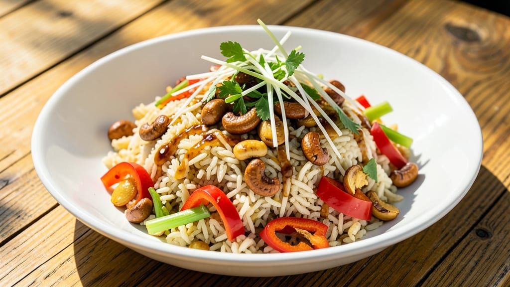 Cashew Fried Rice Recipe: Nutty Creaminess Without the Mess