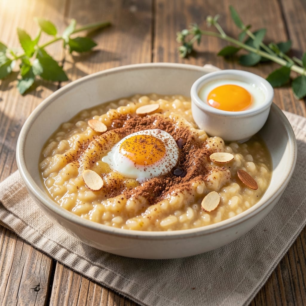 Arroz Doce Portuguese Sweet Rice Recipe: Cinnamon-Infused Creaminess with Toasted Almond Topping