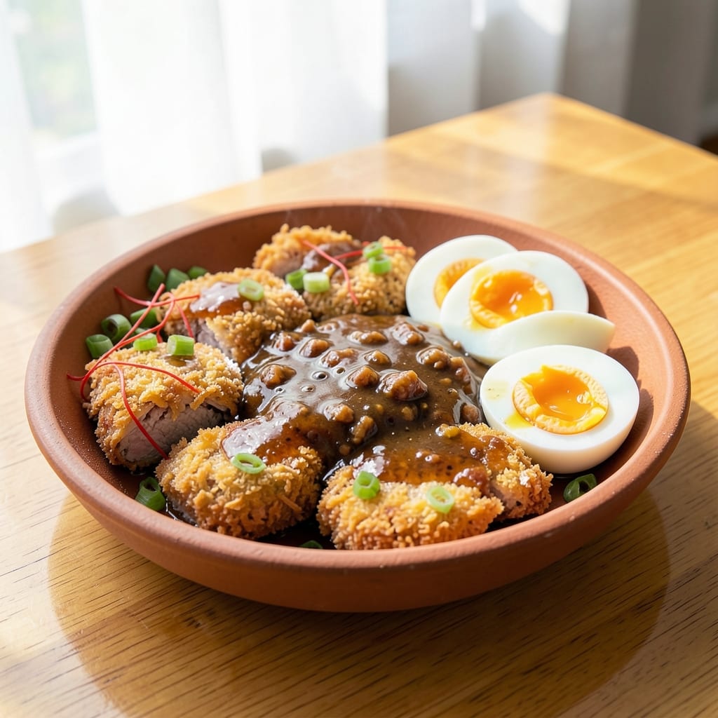 Amboli Recipe With Rice Flour: Crispy Crusted Pork Bites with Silky Rice Flour Coating