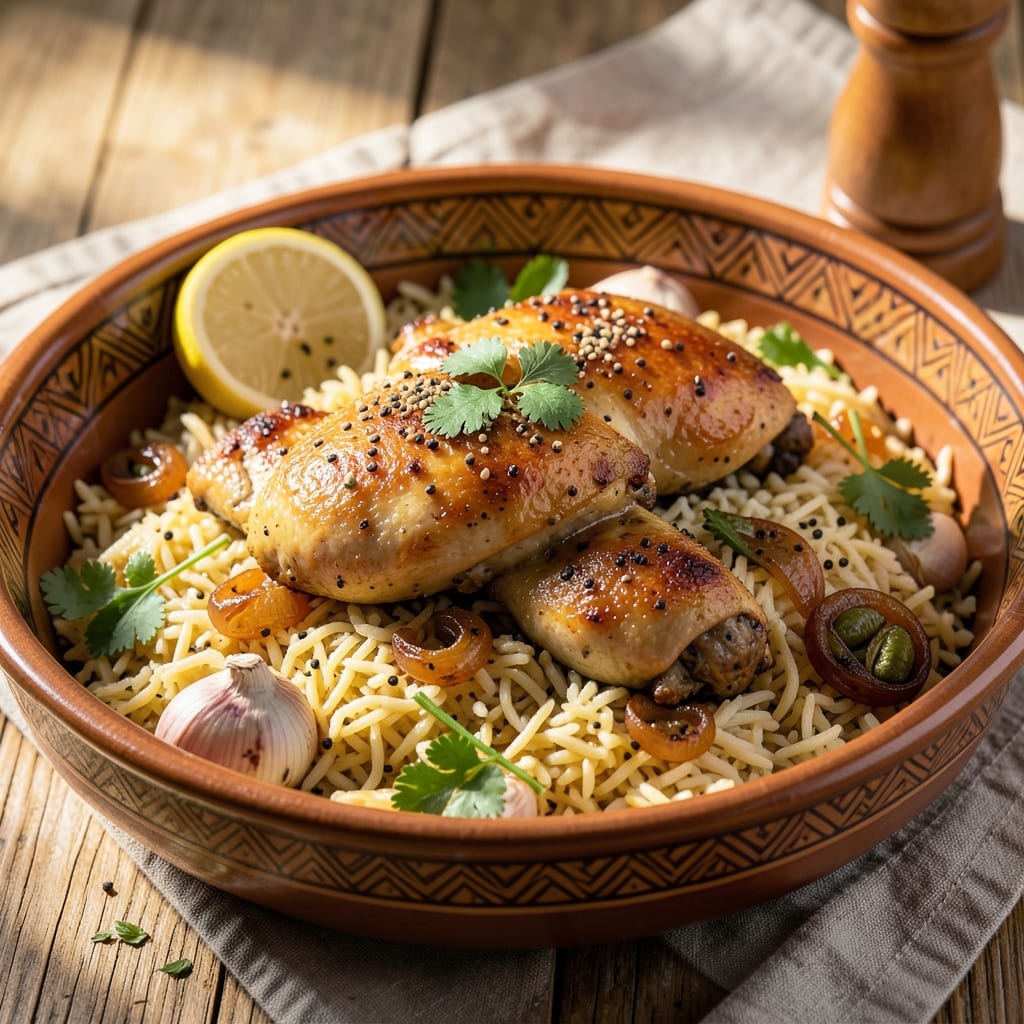 African Pilau Rice Recipe: Golden Spice-Infused Fragrance with Crispy Edges