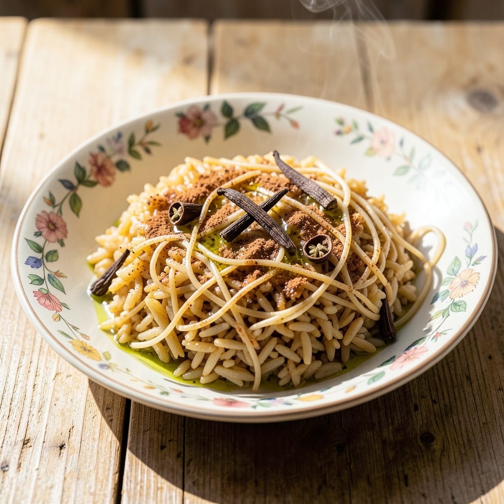 Armenian Rice Pilaf Recipe Vermicelli: Toasted Spice and Citrus-Infused Flavor Fusion