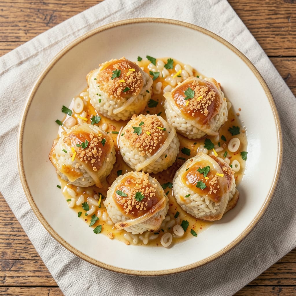 Arborio Rice Balls Recipe: Golden Crispy Edges With Chewy Centers