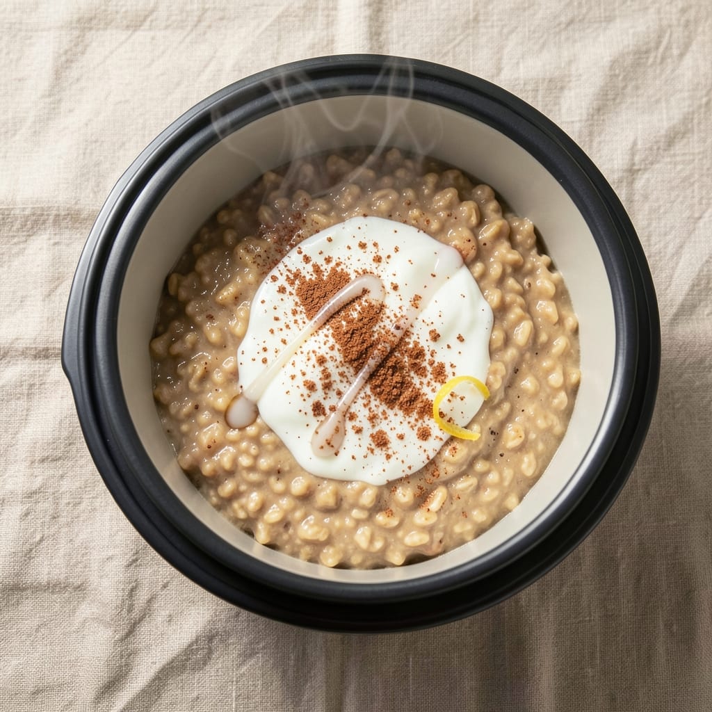 Aroma Rice Cooker Oatmeal Recipe: Spiced Warmth Without the Mess
