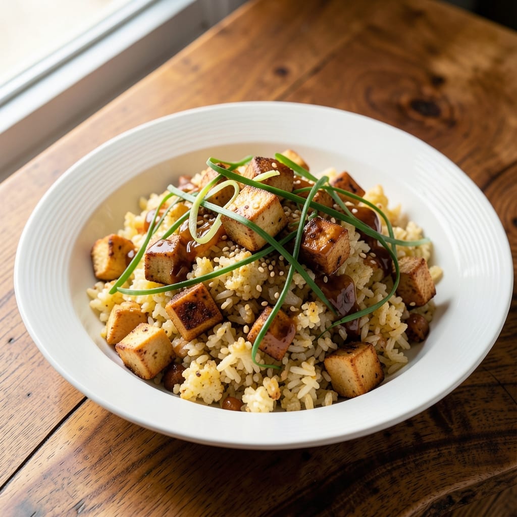 Asian Cauliflower Fried Rice Recipe: Umami-Packed One-Pan Protein Boost