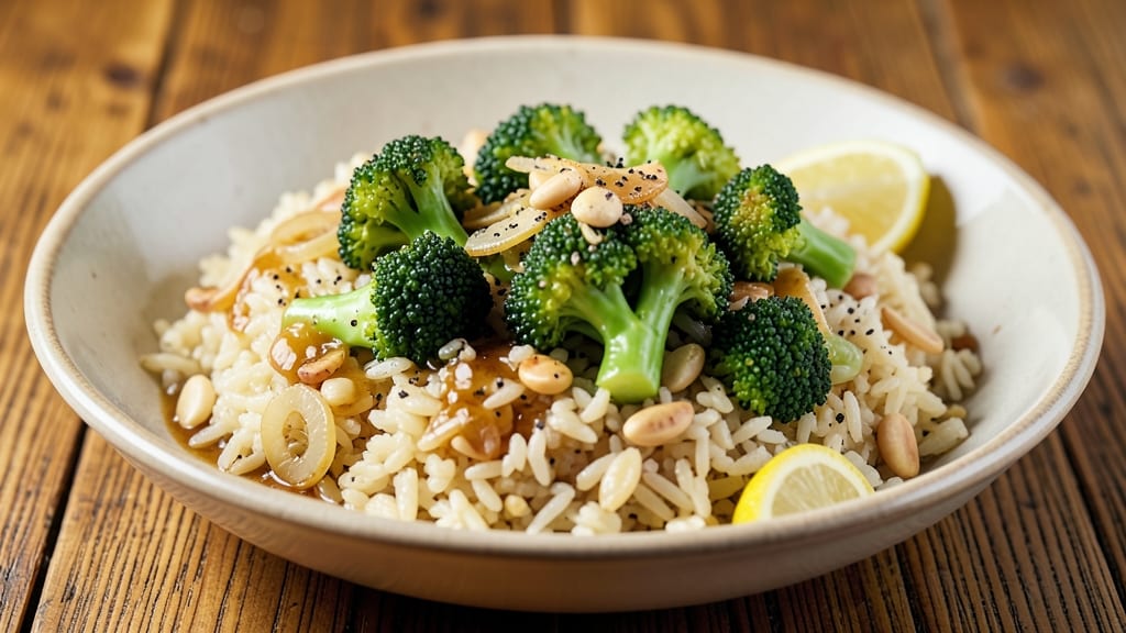 Broccoli Rice Pilaf Recipe: Nutty, Toasted Rice with Floret Crunch