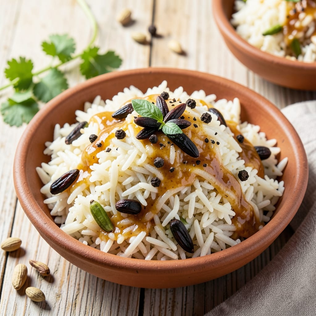 Andhra Coconut Rice Recipe: Toasted Spice and Coconut Crunch Harmony