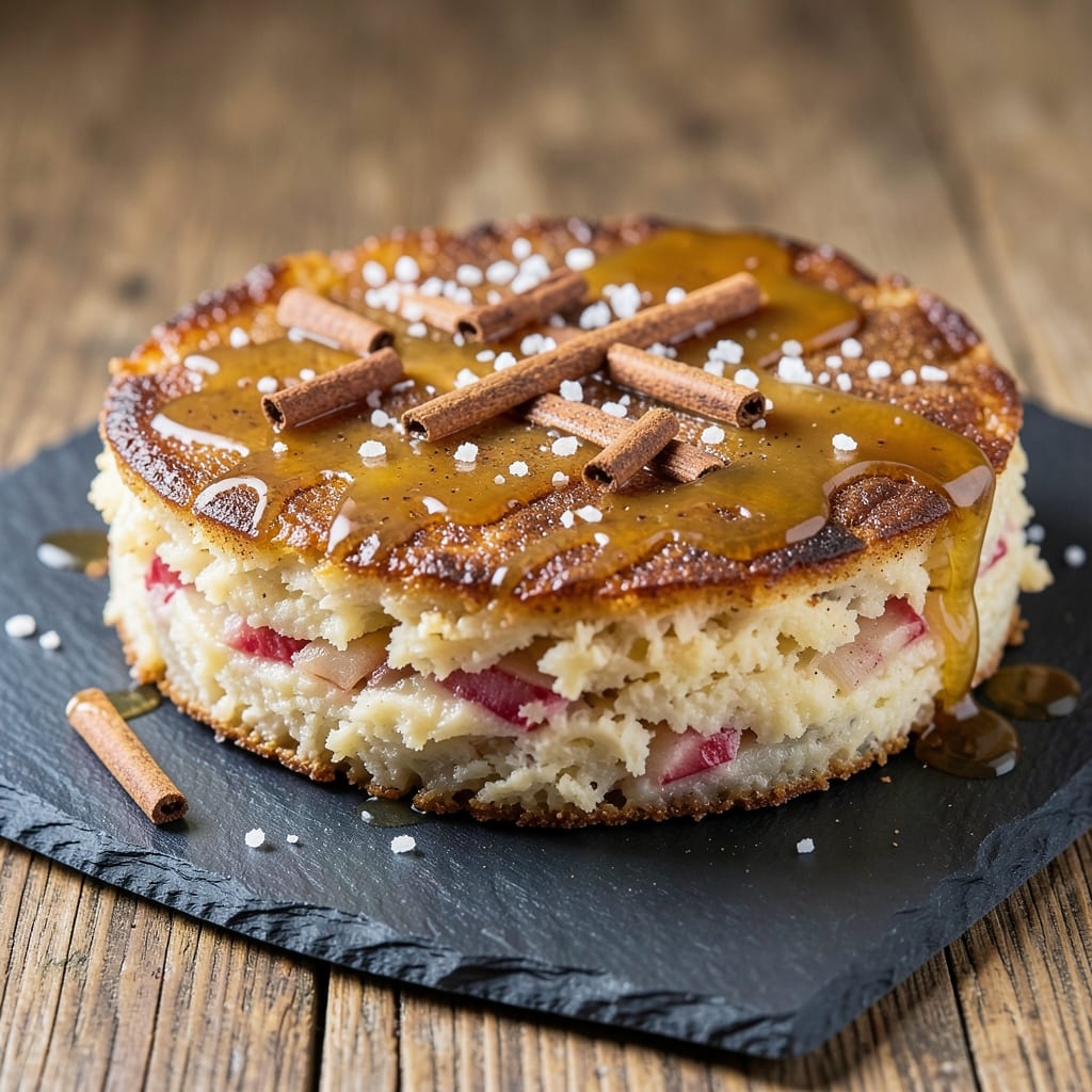 Apple Rice Cake Recipe: Caramelized Apples and Crispy Rice Bites