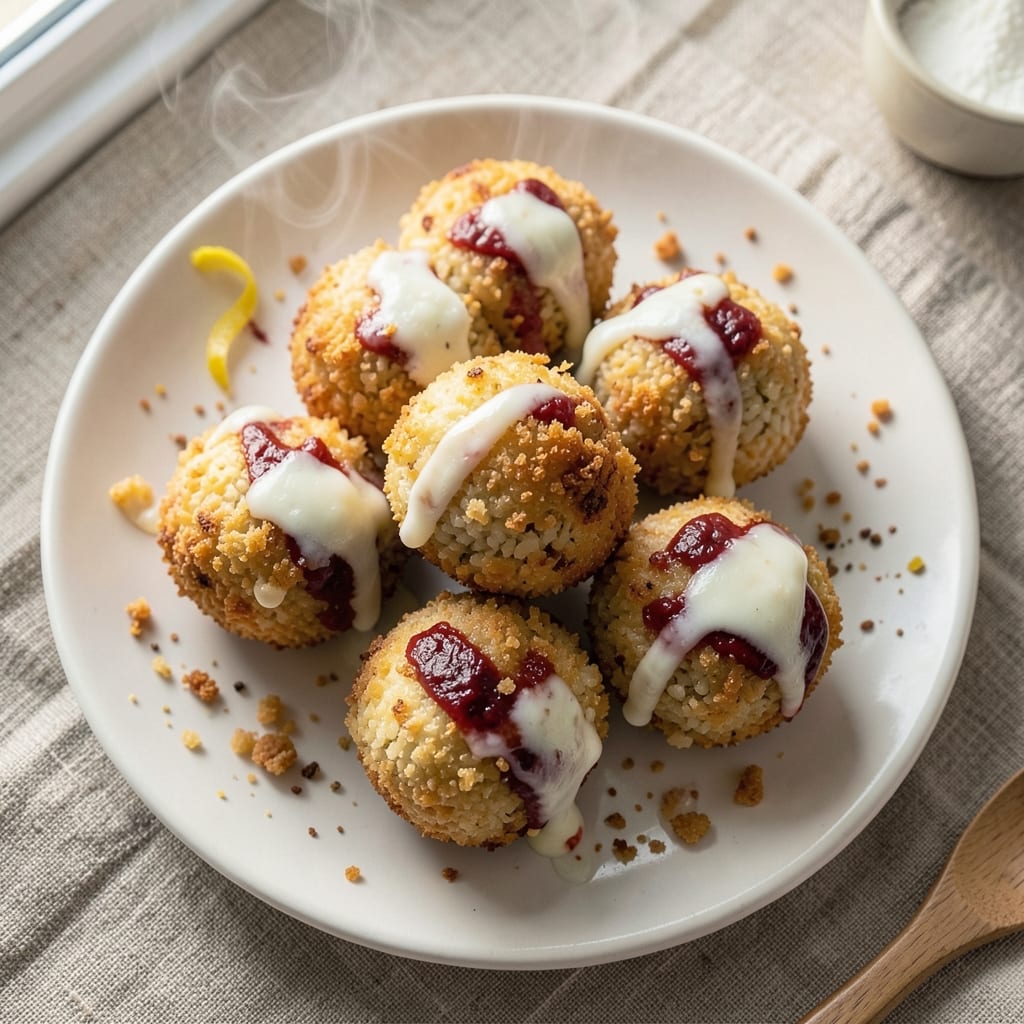 Arancini Recipe Leftover Rice: Crispy Golden Bites Stuffed With Cheese and Ragù