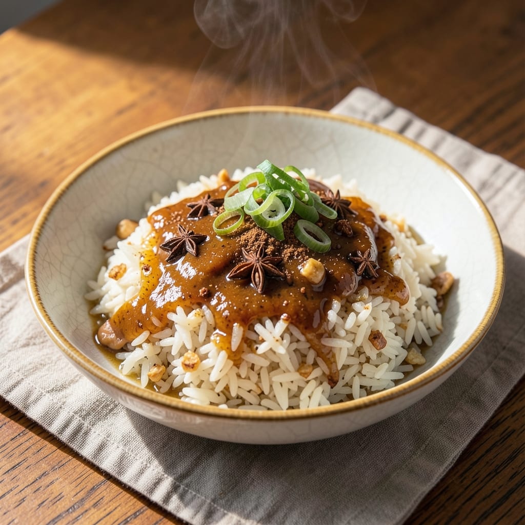 Asian Seasoned Rice Recipe: Fragrant Five-Spice Crunch in One Pan