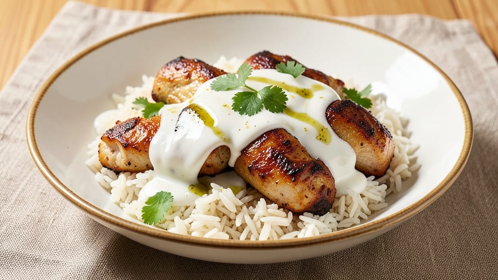 Chicken and Rice White Sauce Recipe: Velvety Coconut-Lemon Cream That Elevates One-Pan Dinners