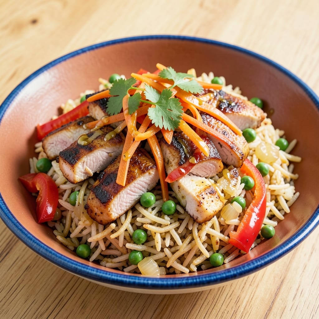Arabic Fried Rice Recipe: Golden Spice Crunch With Caramelized Onions