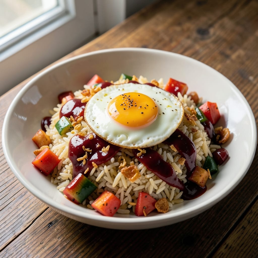 Arirang Fried Rice Recipe: Spicy Egg and Kimchi Crunch in One Pan