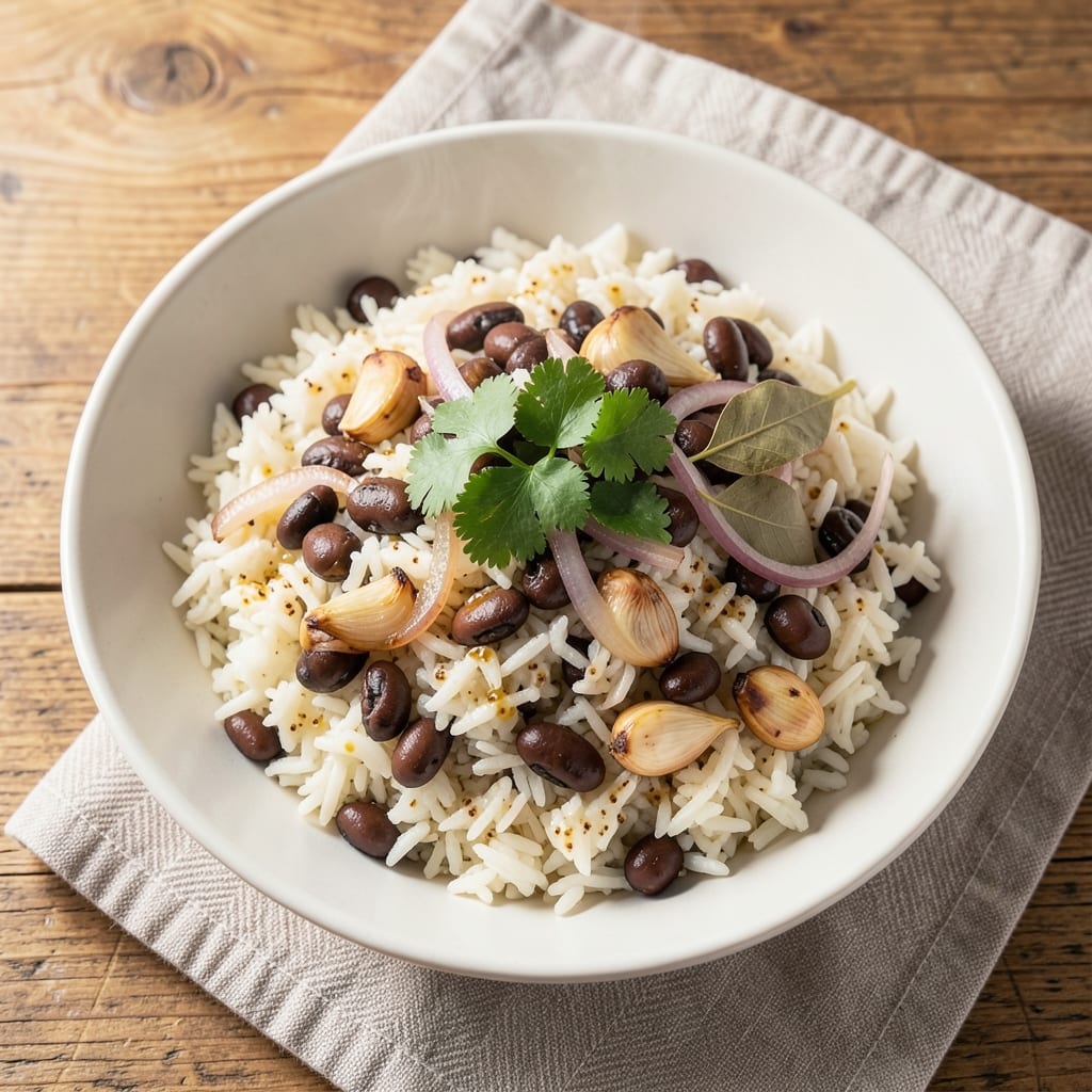 Amazing Rice and Beans Recipe: Smoky Cumin and Bay Leaf Depth in One Pot