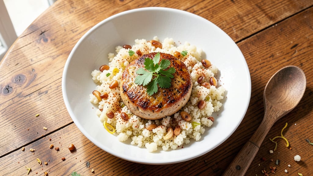 Cauliflower Rice and Ground Turkey Recipe: Smoky Garlic Crunch in 25 Minutes