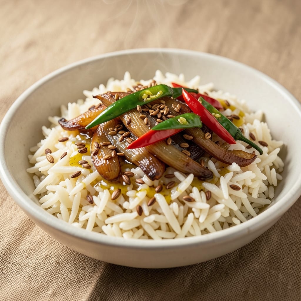 Ajwain Rice Recipe: Earthy Carom Crunch in One-Pan Perfection