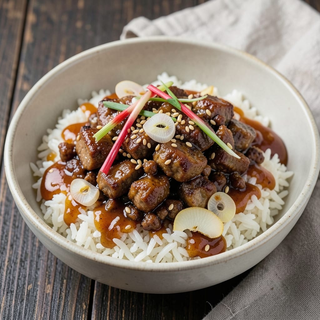 Asian Ground Beef and Rice Recipe: Wok-Seared Aromatics and Perfectly Balanced Bites