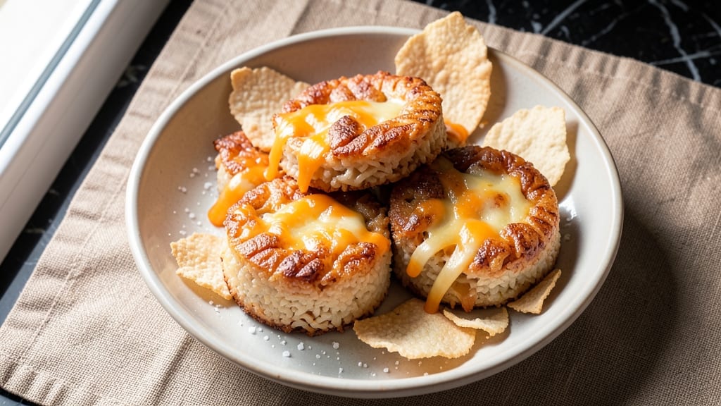 Cheese Rice Cakes Recipe: Crispy Edges and Cheesy Centers