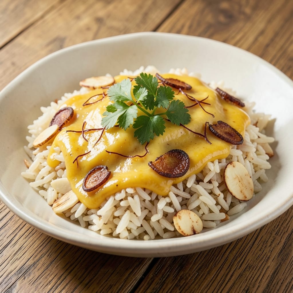 Anthony's Rice Pilaf Recipe: Saffron-Kissed Flavor with Toasted Almond Crunch