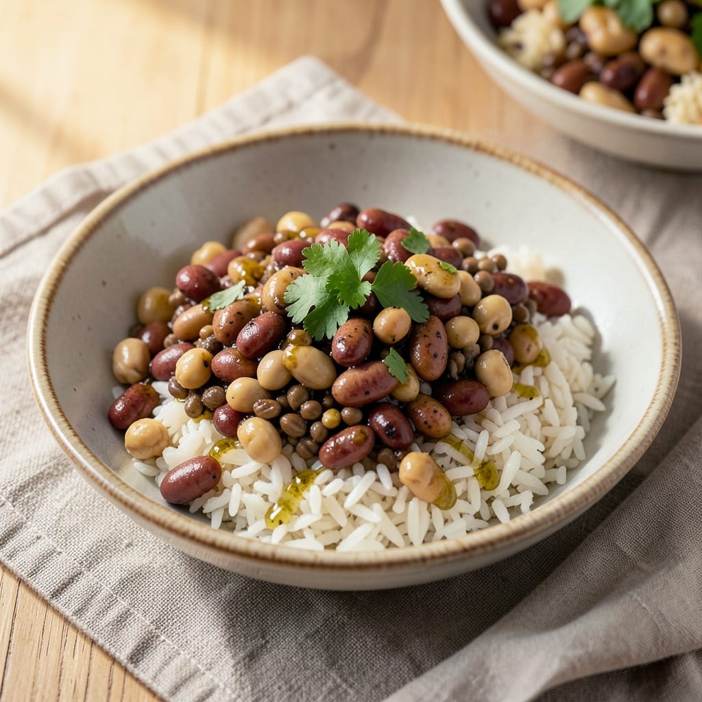 15 Beans and Rice Recipe: One-Pot Protein-Packed Fiesta Bowl
