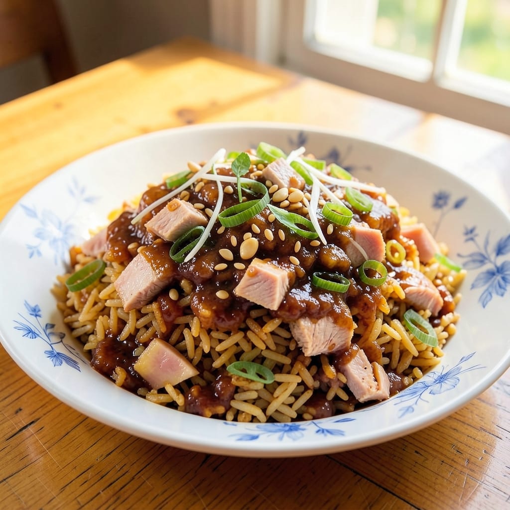 Adobo Fried Rice Recipe Hawaii: Savory Soy-Glazed with Local Pineapple Heat