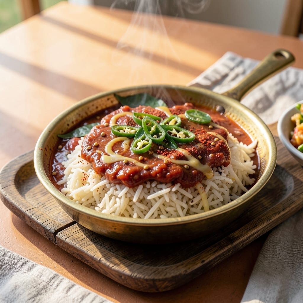 Andhra Tomato Rice Recipe: Spicy Tamarind-Kissed One-Pot Magic