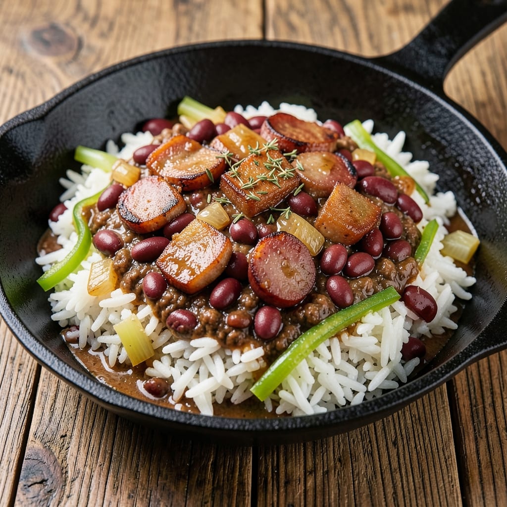 Acme Oyster House Red Beans and Rice Recipe: Smoky Andouille Heat in One-Pot Magic