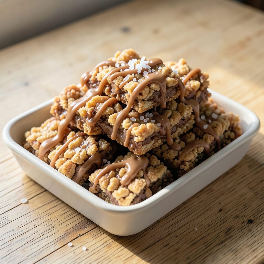 3-Ingredient Peanut Butter Rice Krispie Treats Recipe: No-Bake Magic in 10 Minutes