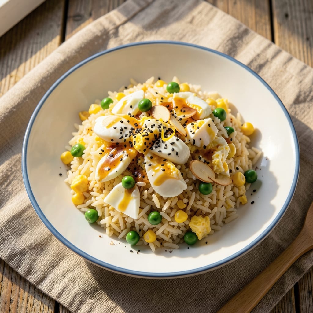 Air Fryer Egg Fried Rice Recipe: Crispy Edges and Fluffy Grains in 15 Minutes