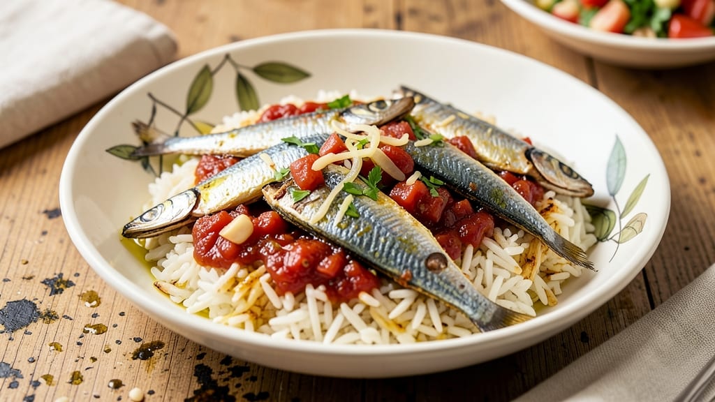 Canned Sardines and Rice Recipe: Mediterranean-Inspired Protein Boost in 20 Minutes