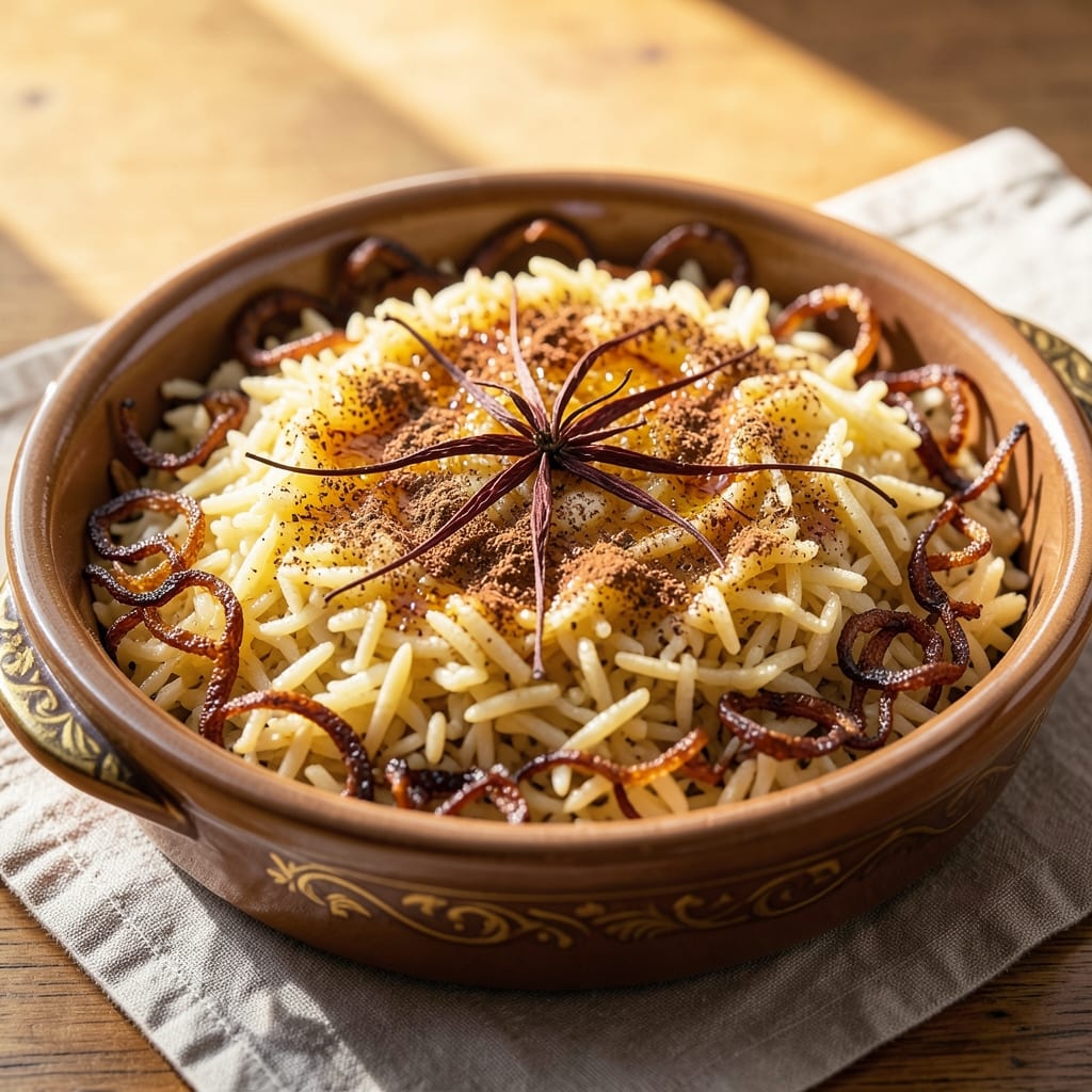 Arabic Saffron Rice Recipe: Golden Threads and Toasted Spice Harmony